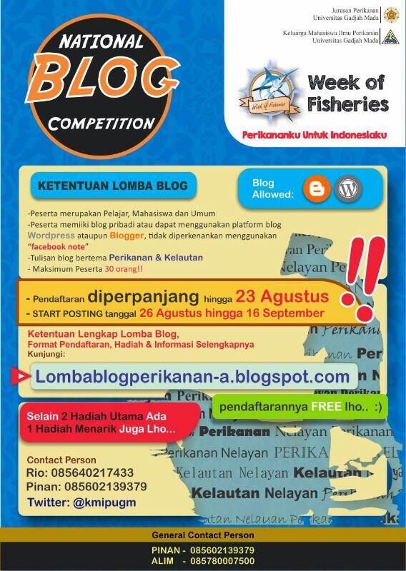 Lomba Blog Perikanan UGM 2013