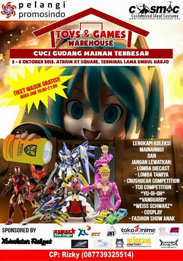 Pameran Maninan Toys and Games Warehouse 2013