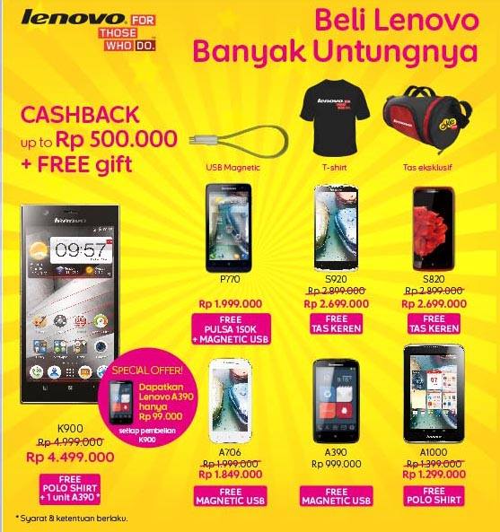 Booth Lenovo di Indocomtech promo besar-besaran