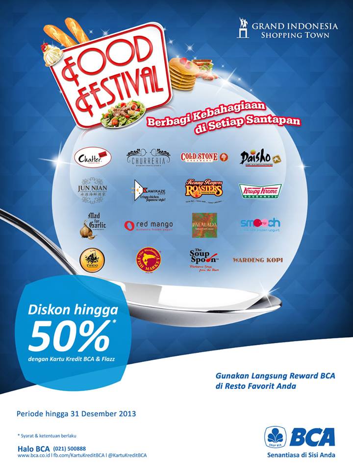 Diskon Grand Indonesia Food Festival