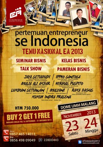 Pertemuan Entrepreneur Indonesia di Malang