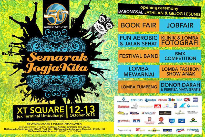 Pesta 50 Tahun Kompas Gramedia di Yogyakarta