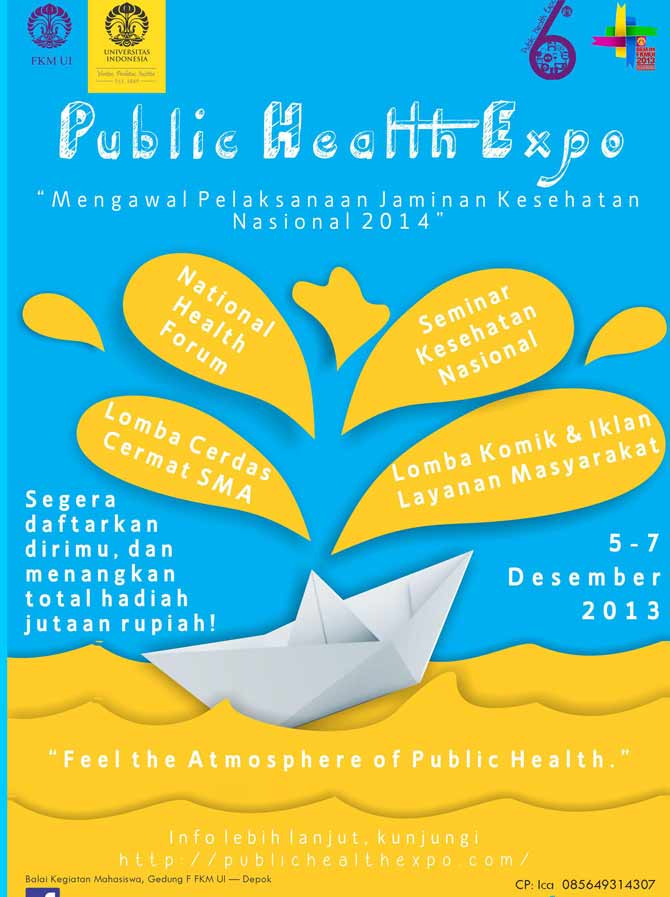 Public Health Expo 6, Seminar dan Lomba Kesehatan di UI