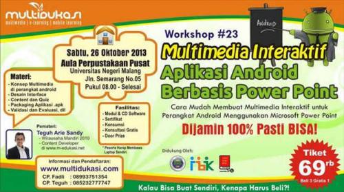 Workshop Aplikasi Android Berbasis Powerpoint