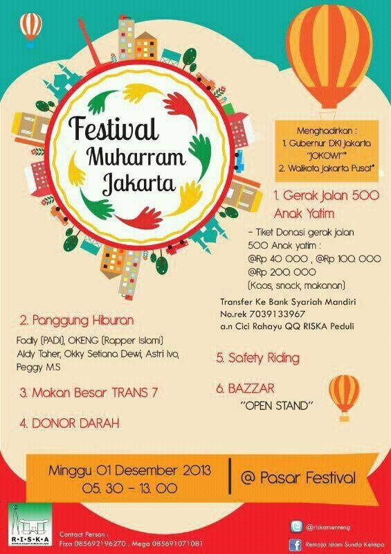 Festival Muharram Jakarta hadirkan Jokowi