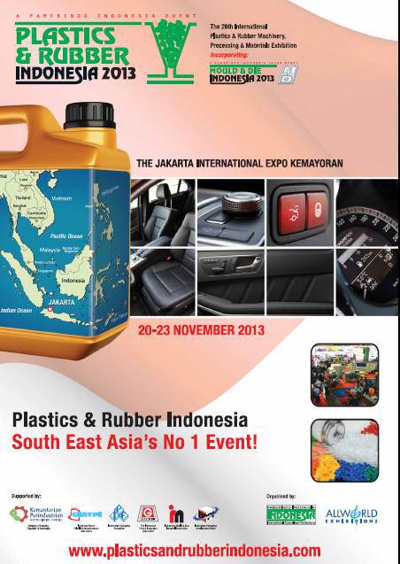 Pameran Jakarta International Expo, Plastics & Rubber Indonesia 2013