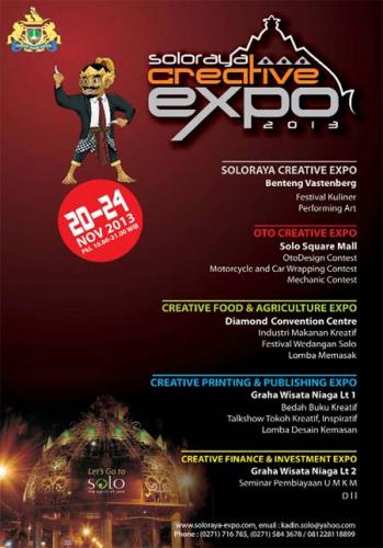Pameran Solo Raya Creative Expo 2013