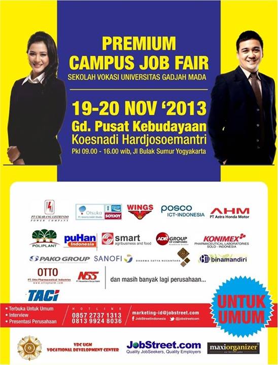Job Fair Sekolah Vokasi UGM