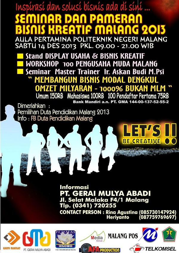 Seminar Dan Pameran Bisnis Kreatif Poltek Malang