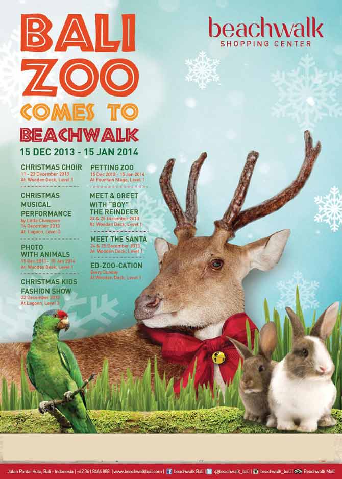 Bali Zoo di Beachwalk Shopping Center Bali