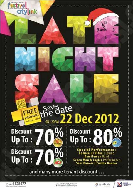 Festival Citylink Late Night Sale Bandung