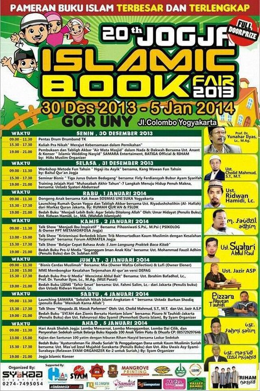 Pameran 20th Jogja Islamic Book Fair