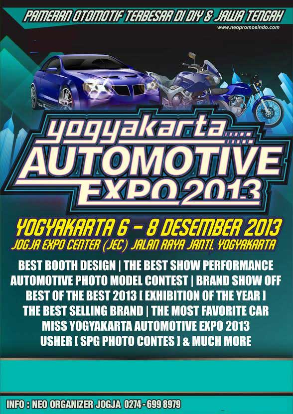 Pameran Yogyakarta Automotive Expo 2013