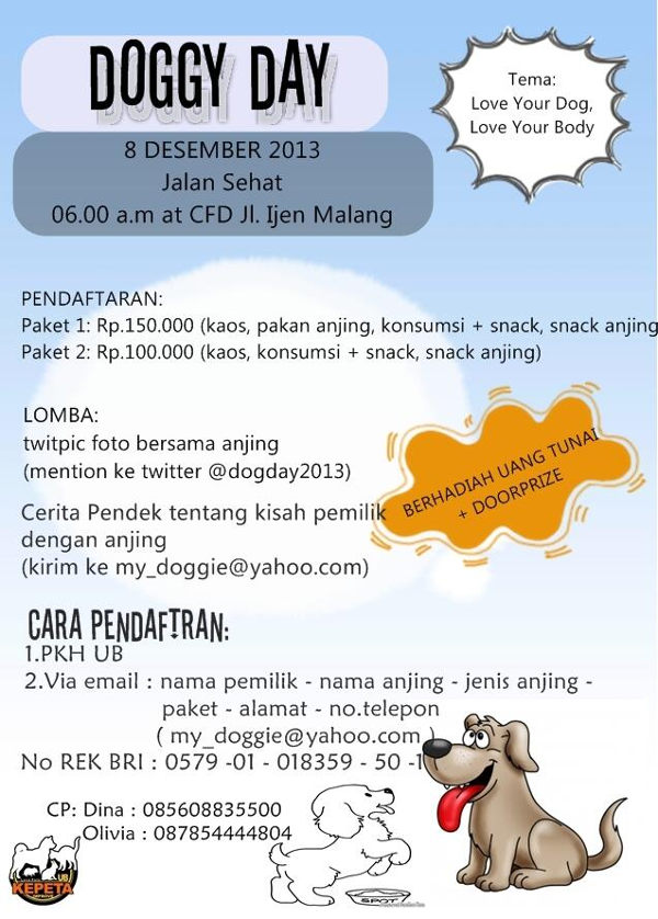 Pesta Doggy Day Malang