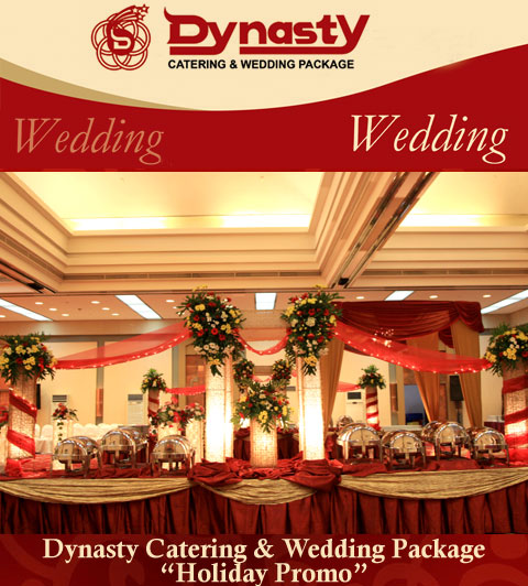 Promo Pernikahan, Dynasty Catering & Wedding Package