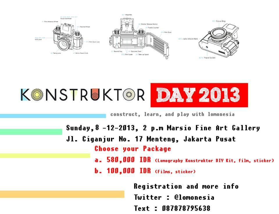 Workshop Lomography Konstruktor Day Jakarta