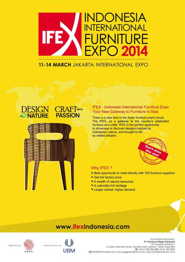 Pameran Furniture Internasional Indonesia (IFEX) 2014