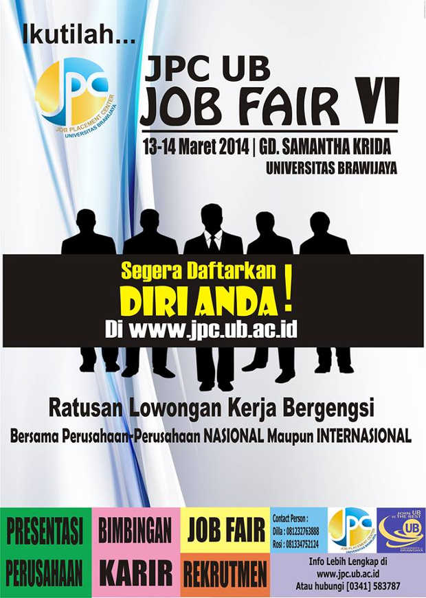 Job Fair Malang, JPC UB Job Fair VI