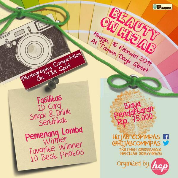 Kontes fotografi "Beauty on Hijab"