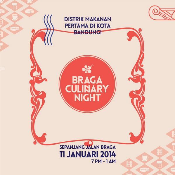 Kunjungi Braga Culinary Night