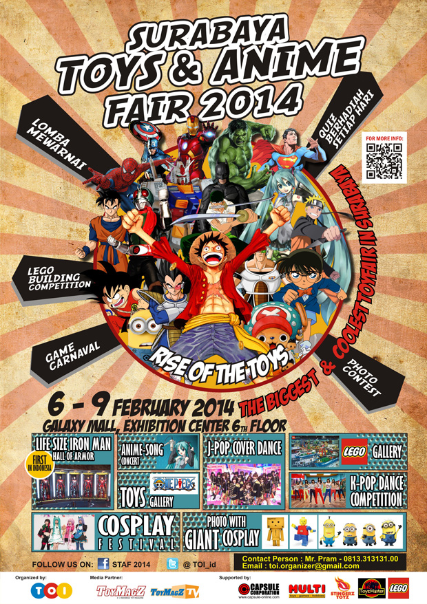 Pameran Surabaya Toys & Anime Fair 2014