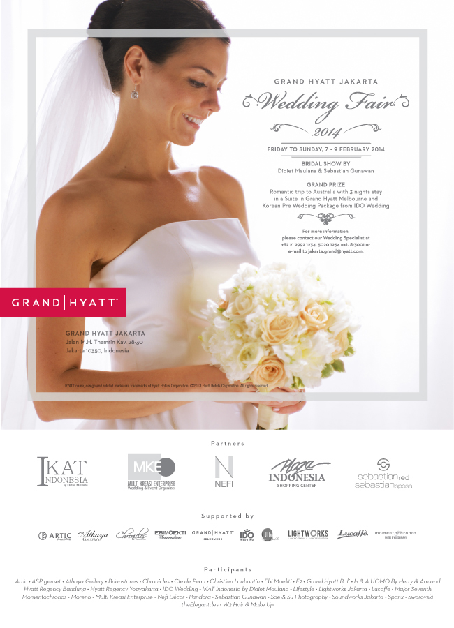 Pameran pernikahan, Wedding Fair 2014