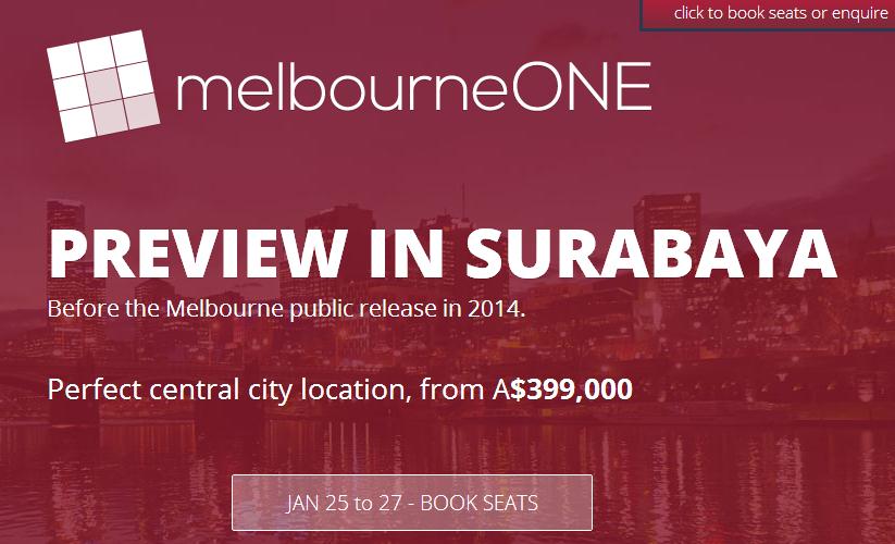 Melbourne Property Expo, pameran properti Surabaya