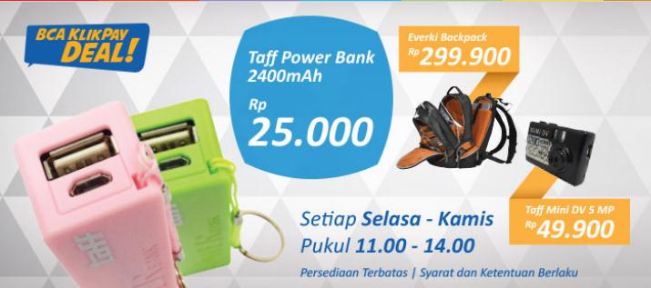 Promo BCA KlikPay hadir lagi, kini dapatkan diskon di JakartaNotebook
