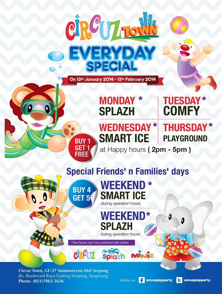 Summarecon Mal Serpong gelar CIRCUZ TOWN EVERY DAY SPECIAL