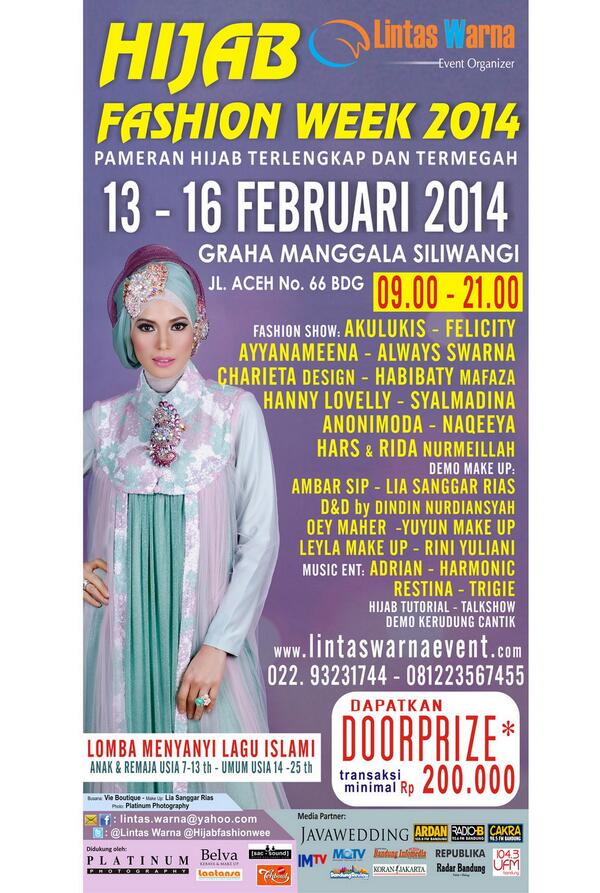 Bandung Hijab Fashion Week 2014