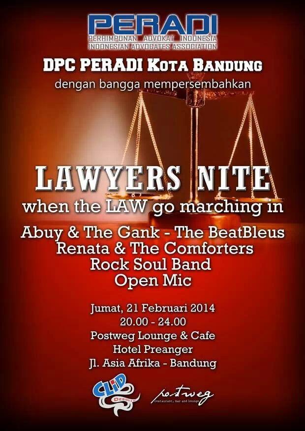 PERADI Kota Bandung gelar Lawyers Nite