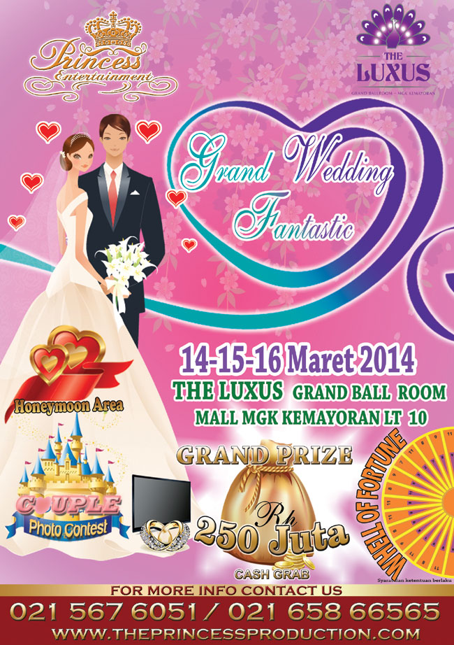 Grand Wedding Fantastic, Pameran Pernikahan Jakarta