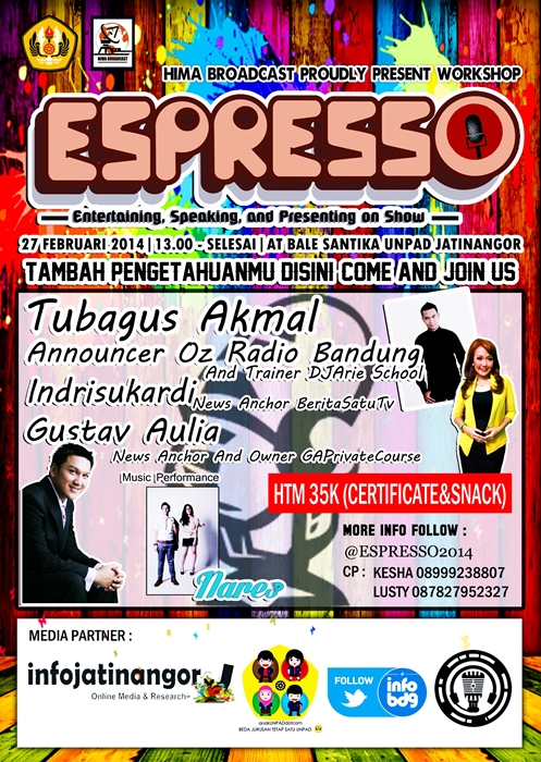 HIMA Broadcast UNPAD persembahkan ESPRESSO