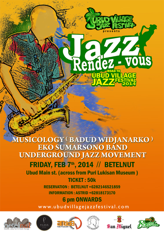 Jazz Rendez-vous, Ubud Village Jazz Festival