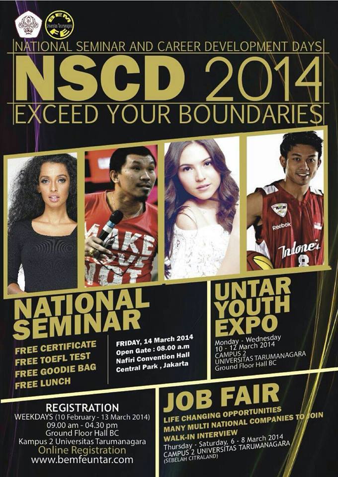 Job fair, National Seminar and Career Development days UNTAR
