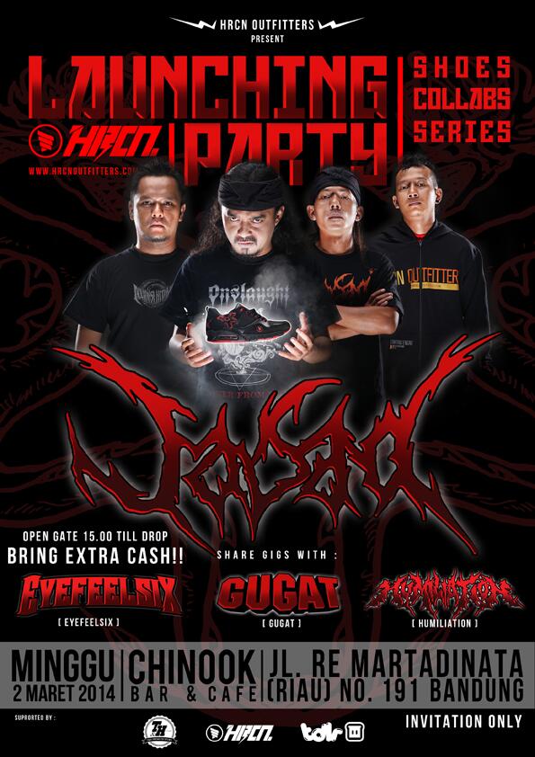 Launching Party HRCN Shoes with Jasad