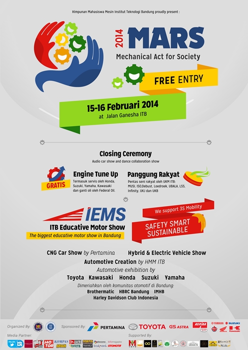 MARS 2014 ‘Mechanical Act for Society persembahan ITB