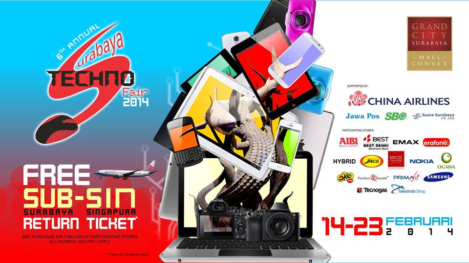 Pameran Surabaya Techno Fair 2014