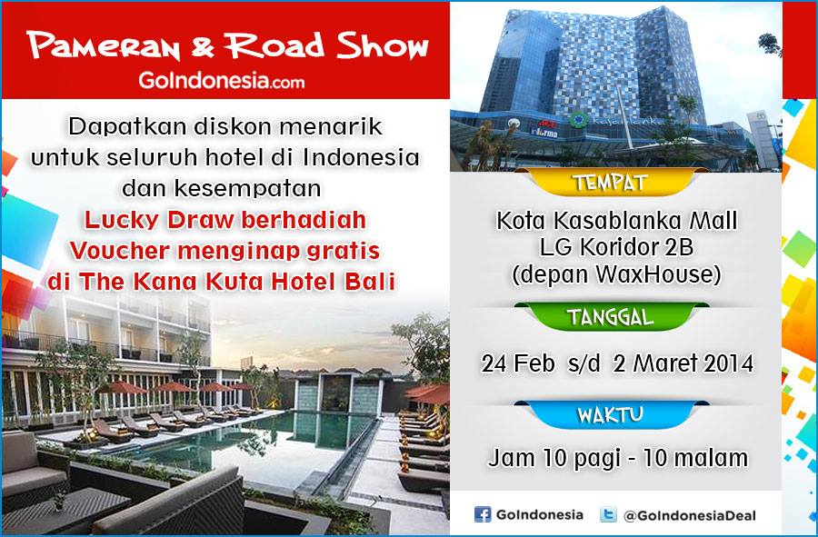 Pameran & roadshow GoIndonesia di Kota Kasablanka