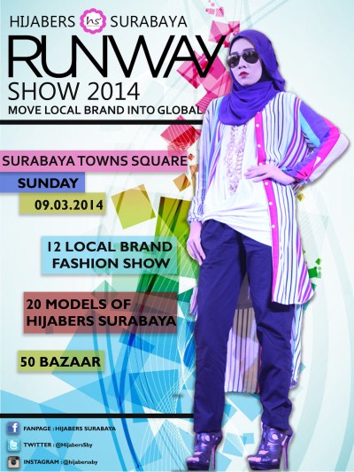 Runway Show 2014 dari Hijabers Surabaya
