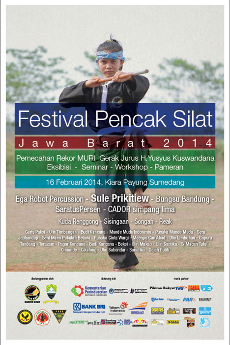 Saksikan Festival Pencak Silat Jawa Barat 2014