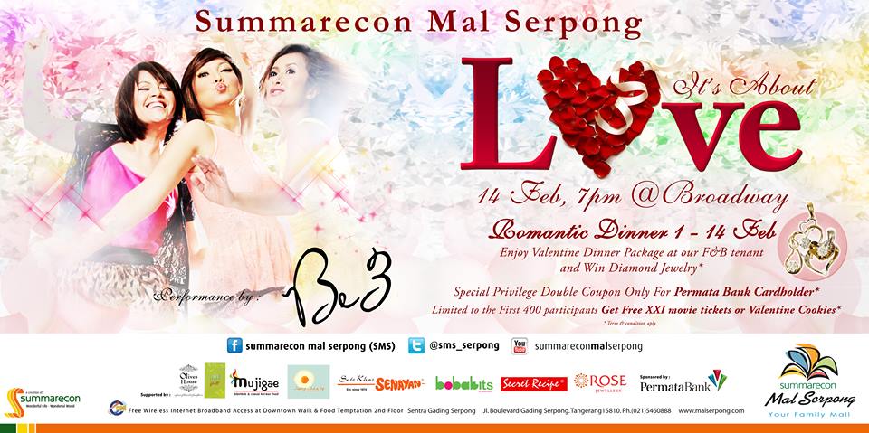 Valentine di Summarecon Mal Serpong