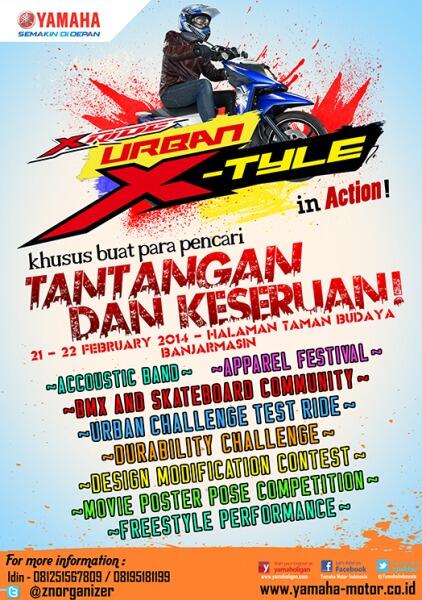 X-Ride Urban X-Ttyle in Action Banjarmasin