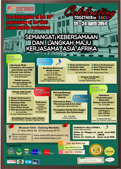 Acara Peringatan 59 Tahun Museum Asia Afrika