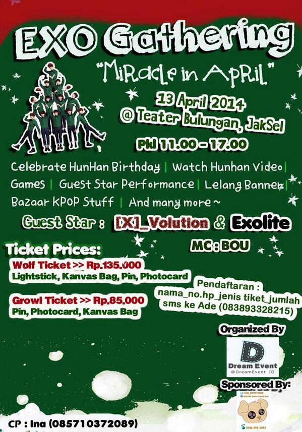 EXO Gathering, Miracle in April