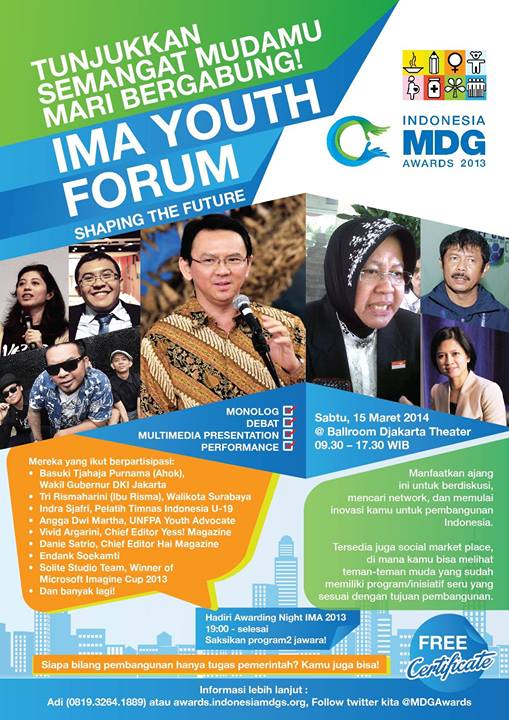 Forum Diskusi, IMA Youth Forum: Shaping The Future!