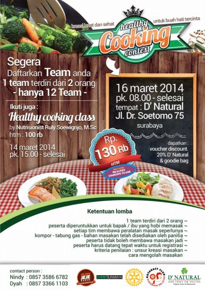 Healthy Cooking Contest