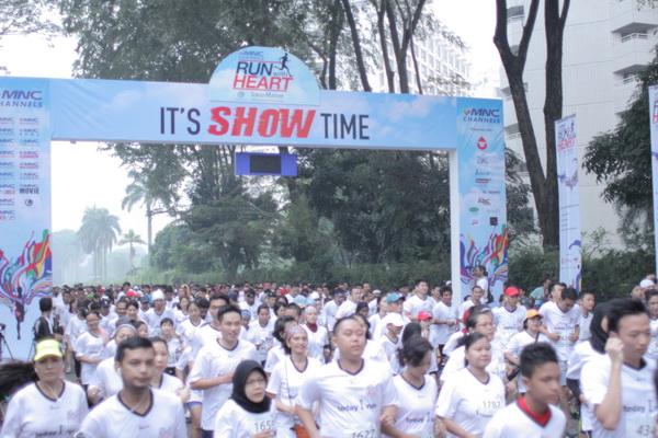 MNC Channel Run With Heart with Tokio Marine Life Insurance – 09 Maret 2014