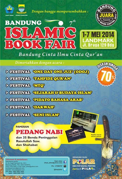 Pameran buku Bandung Islamic Book Fair 2014