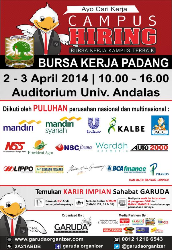Job Fair, Campus Hiring Padang